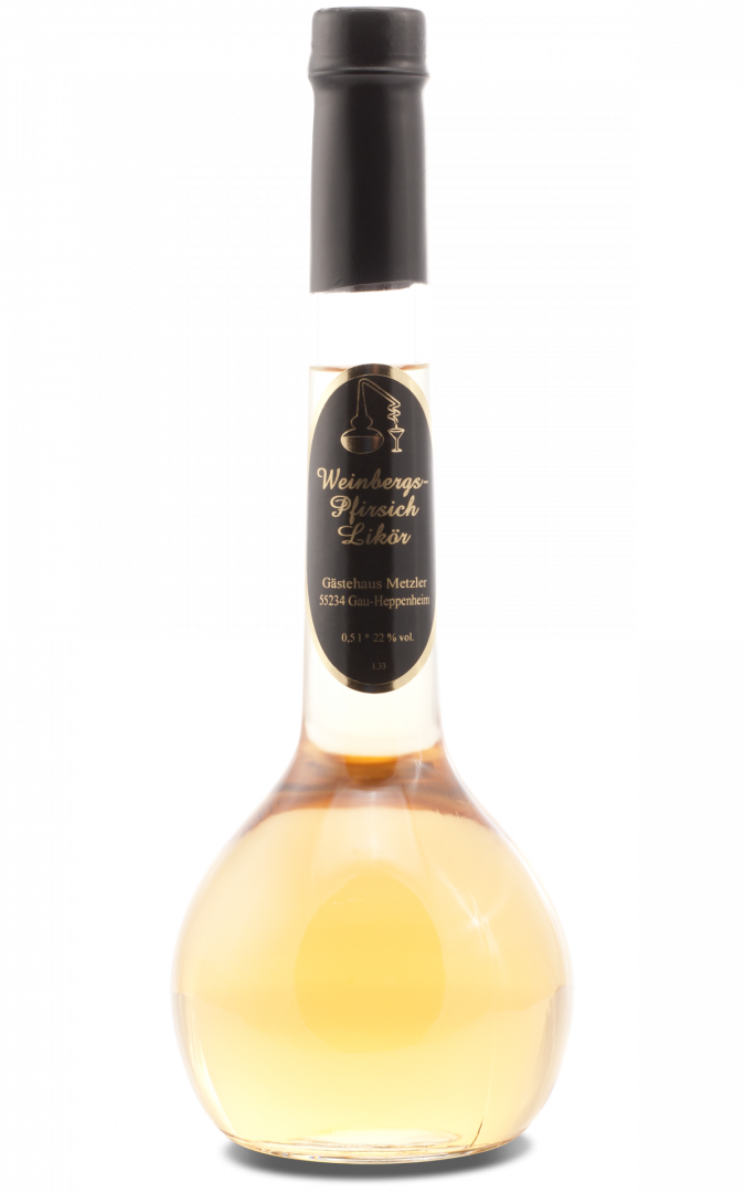 Weinbergpfirsichlikör, Produktfoto 1