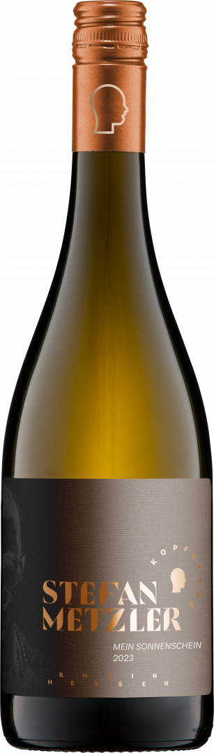 Flasche Mein Sonnenschein 2023, Cuvée vom Weingut Metzler