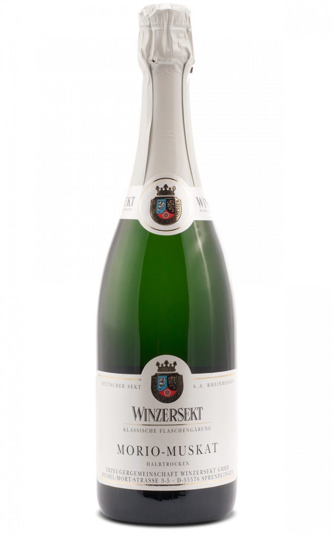 Morio-Muskat Sekt feinherb, Produktfoto 1