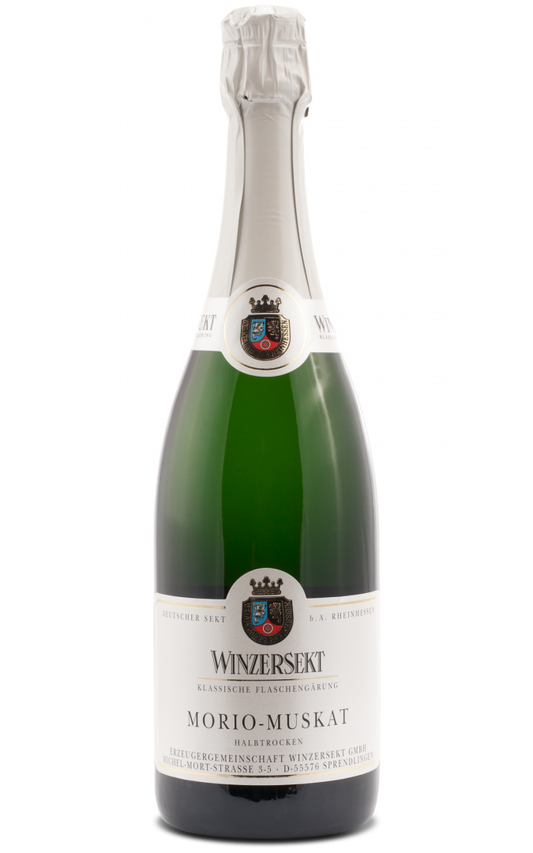 Morio-Muskat Sekt feinherb, Produktfoto 1