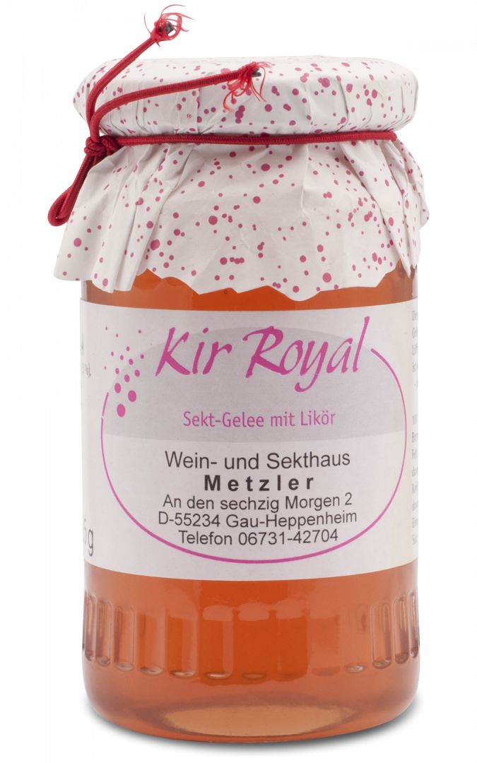 Kir Royal Sekt-Gelee mit Likör, Produktfoto 1