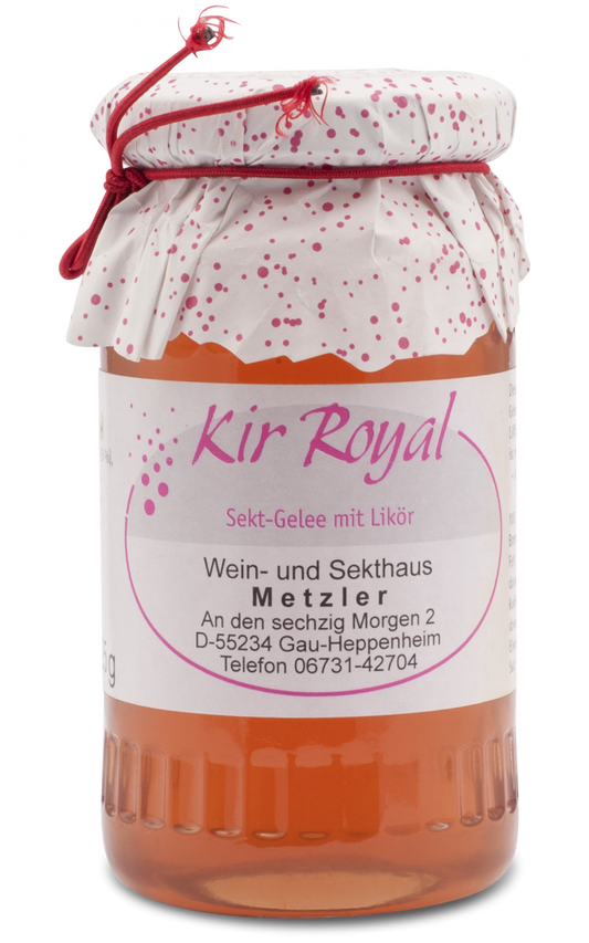 Kir Royal Sekt-Gelee mit Likör, Produktfoto 1