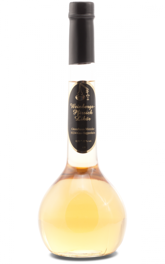 Weinbergpfirsichlikör, Produktfoto 1