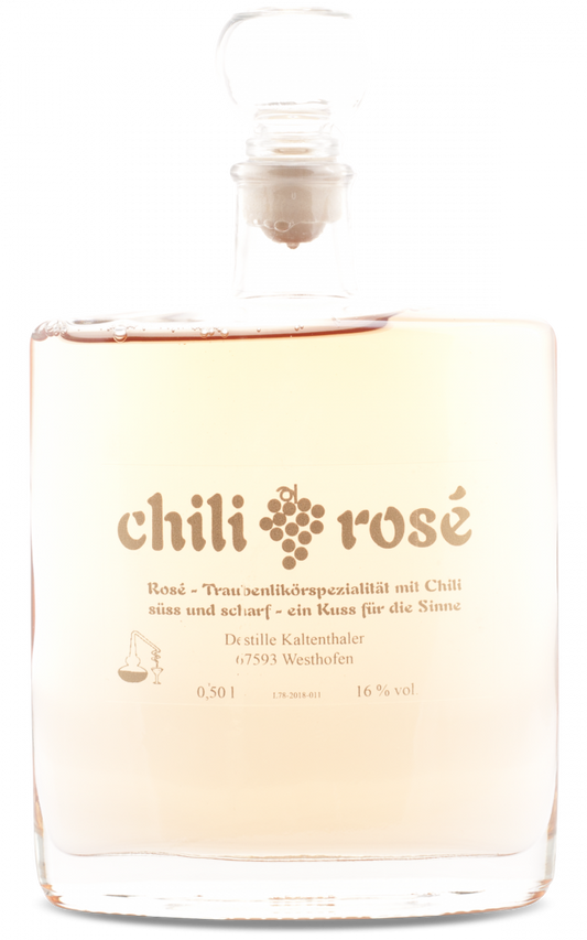 Chili-Ros&eacute;-Likör, Produktfoto 1