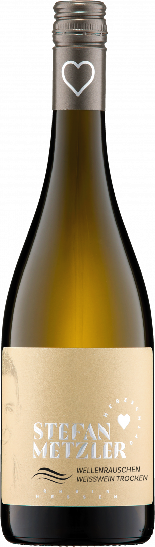 Flasche Wellenrauschen, Weißwein trocken 2024 vom Weingut Metzler
