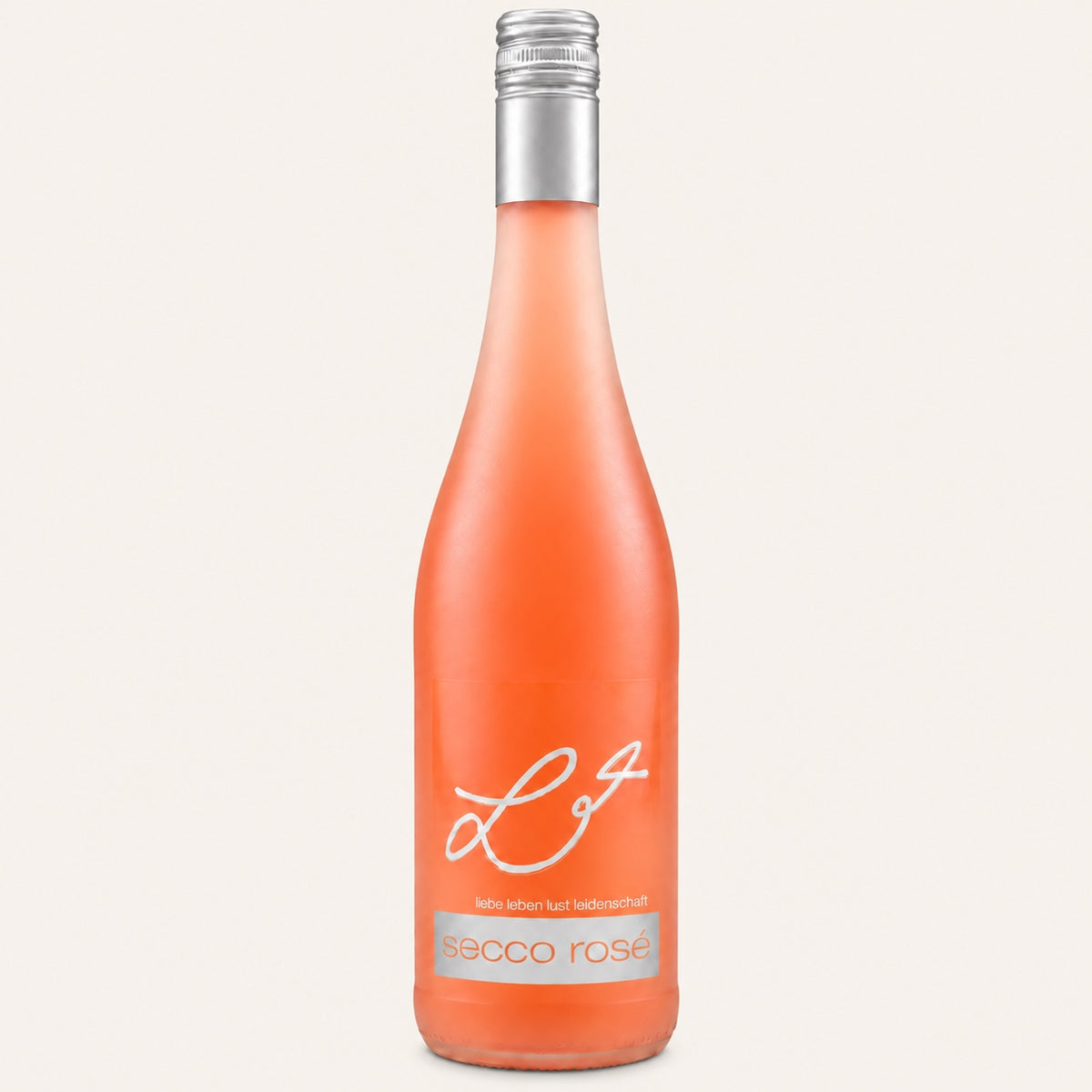 Flasche Secco Rosé L4 von Stefan Metzler