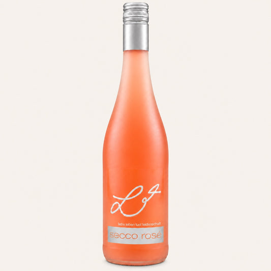 Flasche Secco Rosé L4 von Stefan Metzler